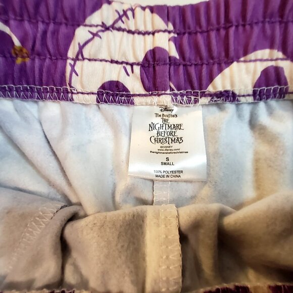 Disney Tim Burton LoungewearNightmare Before Christmas Sleep Pants Soft Cozy S - Picture 7 of 8